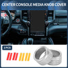 Dodge Ram (2019-2021) - 2 Pcs Center Console Audio Media Knob Cover