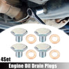 Ford M10x1.25 Engine Oil Drain Plug with Washer (2014-2023)