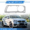 BMW X6 Silver 1 Pc Front Left Fog Light Grill (12-14)