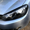 VW Golf VI MK6 GTI 2 x Front Headlight Eyelid Covers (2008-2013)