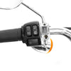 Harley Touring Softail Chrome Handlebar Fog Headlight Horn Switch Button