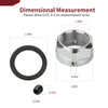 Yamaha YFZ450 / YFZ450X Rear Axle Lock Nut & Washer Set (2004–2013)