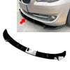 BMW 5 Series F10 (2011-2014) Black Front Bumper Spoiler Lip