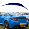 Subaru BRZ / Toyota GR86 2022-2024 Sapphire Blue ABS Boot Spoiler