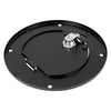 Jeep Wrangler TJ Black Locking Gas Cap Fuel Filler Door Cover (1997-2006)
