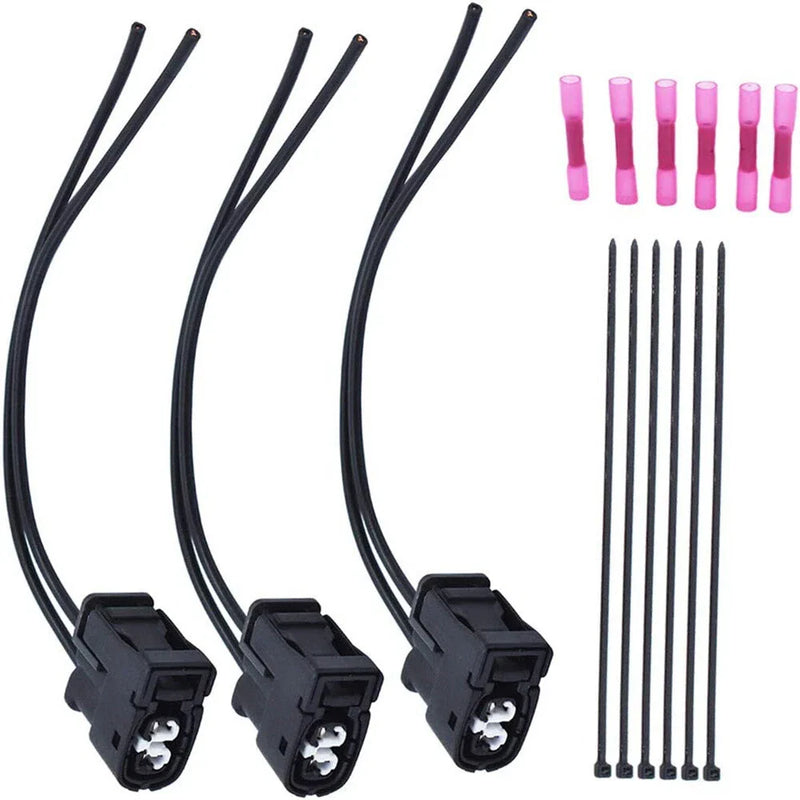 Lexus IS300 / GS300 / SC300 3 x Ignition Coil Connector Plugs with Wires (2001-2005)