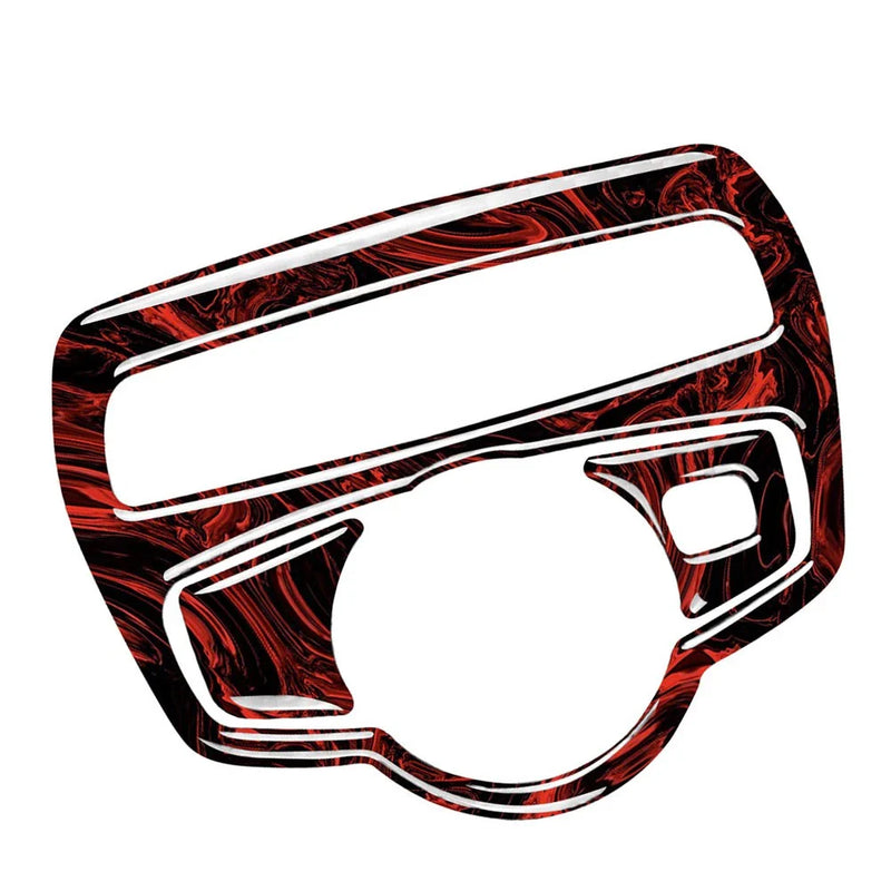 Mercedes-Benz GLC C-Class Fire Red Headlight Switch Cover Set (2015-2020)