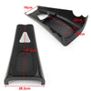 M8 Harley Touring 2017-2023 Matte Black Stretched Chin Spoiler Scoop