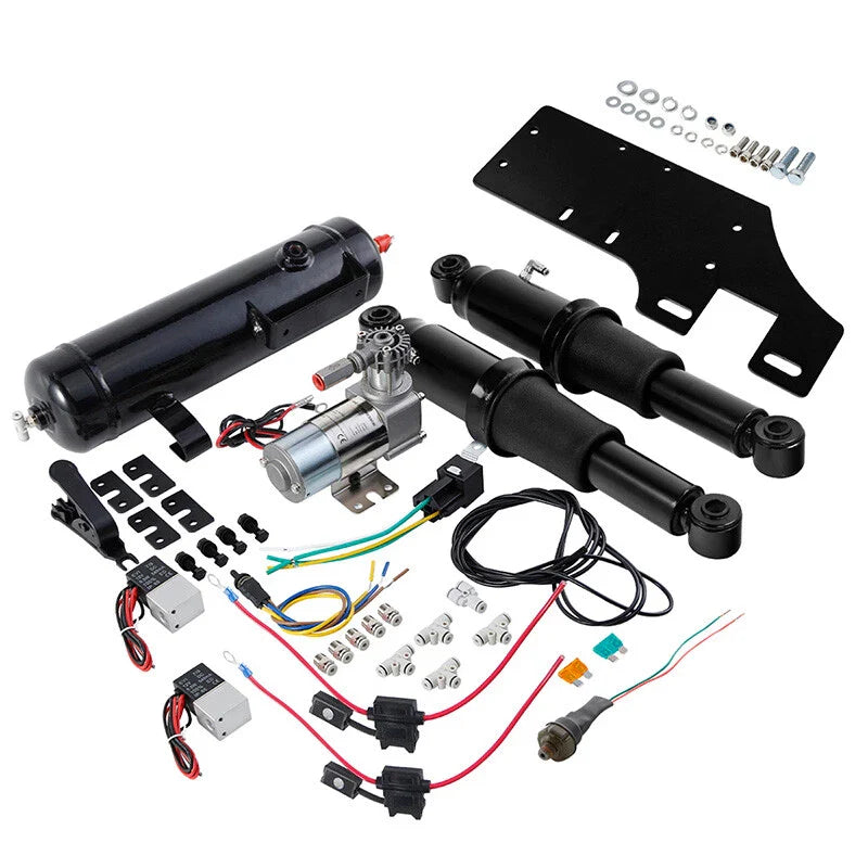 Road Glide Front Air Ride Lowering Kit & Rear Suspension Tank (2014-2025)