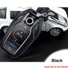 BMW 7 Series 2018 Leather Remote FOB Key Cover Keyless Case w Keychain