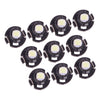 Car 10 x T4/T4.2 1SMD Neo Wedge Blue LED Dash Light Bulbs