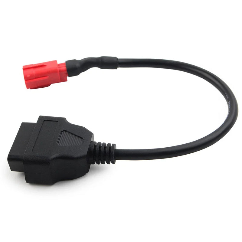 Honda Motorcycle 6 Pin to 16 Pin OBD2 Diagnostic Cable Adapter