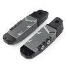 BMW S1000RR CNC Aluminum Grey Rear Passenger Foot Pegs (2009-2023)