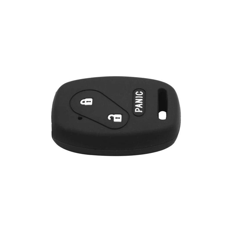 Honda Black Silicone 2 x Button Remote Key Cover Case