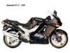 Kawasaki Ninja ZZR1100 ZX-11 D Tête de fourche et boulons pare-brise (1993–2001)