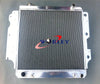 Jeep Wrangler YJ / TJ 2.4L 2.5L 4.0L 4.2L Aluminum Radiator (87-06)