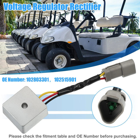 Club Car Precedent Gas Golf Cart Voltage Regulator Rectifier