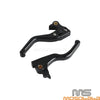 Harley Sportster 3 Finger Handle Grips Brake Clutch Levers Set (2010-2023)