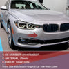 BMW 320i (2016-2018) Silver Tone Tow Hook Cover