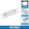 Porsche Boxster 2 x 6500K White LED License Plate Lights (1999-2004)