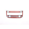 Carbon Style AC Buttons Mode Console Panel Cover Trim fits Jaguar F-pace XE XF