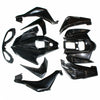 250cc Sport Quad Dirt Bike ATV BLACK Plastics Fairing Fenders Cover