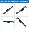 Volvo XC70 Front Driver Side Headlight Washer Nozzle (2010-2015)