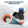 Dodge Challenger (2012-2019) - 6 x Black Injectors Fuel Injector 3.6L