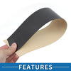 Ford Fiesta (2011-2015) Carbon Fiber Black 10pcs Door Pillar Window Trim