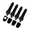 Hyundai Elantra 4pcs Black Front & Rear Door Handles (2007-2012)