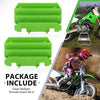 Kawasaki KX125 / KX250 1994-2005 Radiator Guards Green