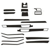 Mercedes Benz E W212 5D Carbon Fiber Style Decor Cover Kit (2010-2016)