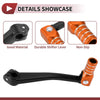 Bosuer 125 Black Lever Orange Head Shifter Lever