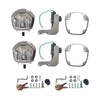 Trailer Tool Box Power Operated Recessed Whale Tail T Lock Handle