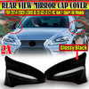 Lexus IS200 IS300 IS350 Gloss Black Side Mirror Cap Covers (2014-2020)