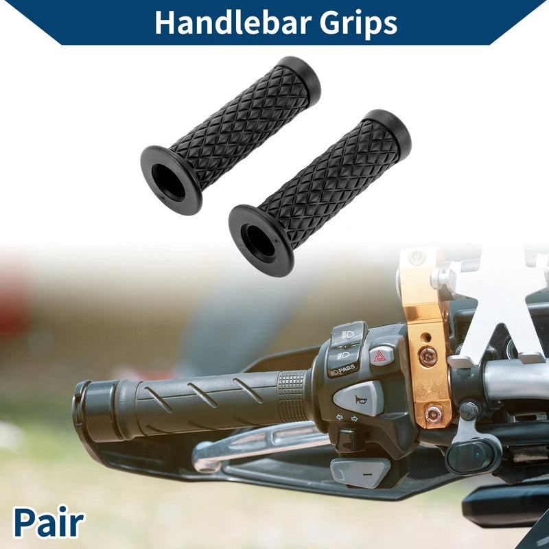 Motorcycle 7/8" 22mm 1pair Motorcycle Hand Grip Cover