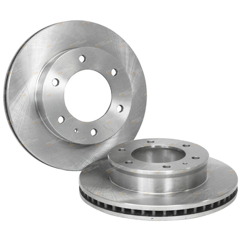 Ford Ranger PJ PK Front Disc Rotors + Pads Kit (2006 - 2011)