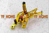Yamaha YZF R1 2007-2008 - 2 x Gold Adjustable Rearset Footpegs