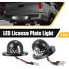 Dodge RAM 1500 6000K White LED License Plate Light Lamp Assembly