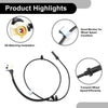 Ford Taurus (2008-2009) Rear Right ABS Wheel Speed Sensor