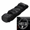 CRYSTAL Silver 38CM / Steering Wheel Cover Bling