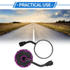 Motorcycle M10 2 x Rear View Mirrors Round Handlebar