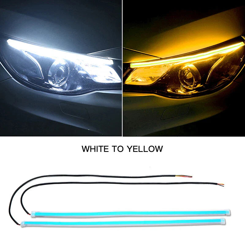 Car Daytime Running Light () Flexible 30/45/60CM LED Strip Lamp