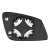 BMW F10 528i 550i Heated Left Side Mirror Glass with Backing (2009-2017)