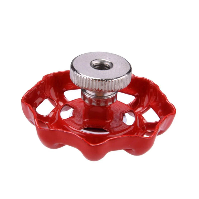 Red Car Interior Central Control Knob Water Valve Button Cover Decor (1 pc)