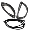 Windshield Rubber w/o Moulding F+R Set 3 Fits Nissan Patrol Safari Y60 87-97 D05