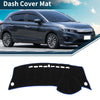 Honda City Grace (2008-2013) Sun Protector Black Blue Dashboard Cover Mat