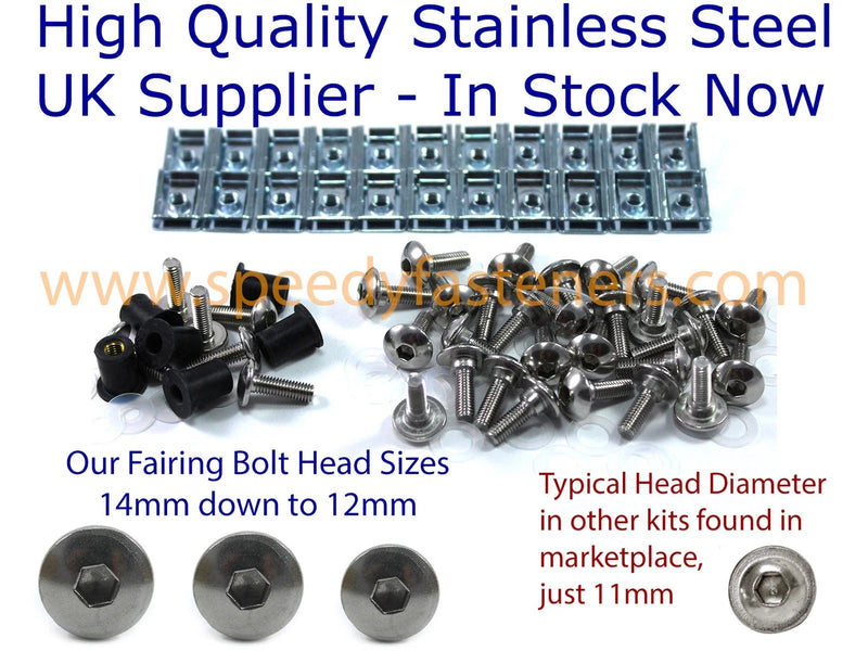 Aprilia Tuono 1100 Fork Head & Windshield Bolt Screws (2021–2021)