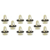 Toyota - Durable Fasteners for Secure Fit 10 x Door Panel Clips