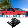 Nissan Titan Crew Cab 6Pcs Windshield B Pillar Trim Garnish (2004-2023)